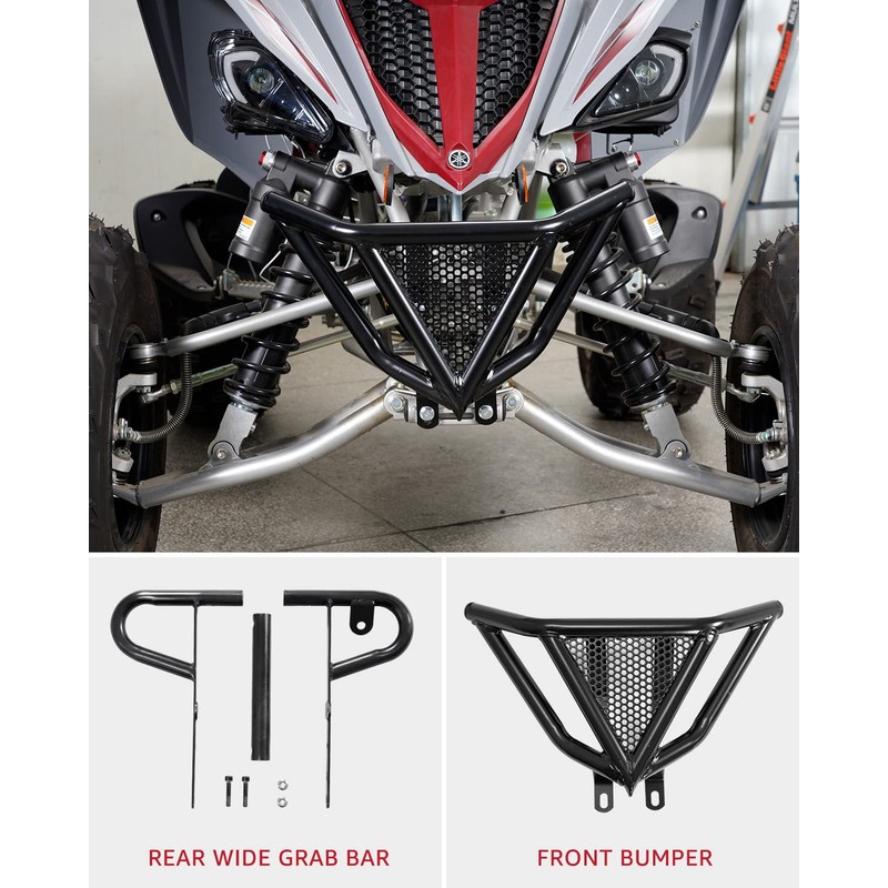 A & UTV PRO Front Bumper Guard & Rack Rear