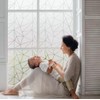 NINETREX Window Privacy Film Frosted Glass Window Clings Decorative Coverings