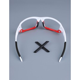 OWORK 3 Pairs Ultra Soft Silicone Sunglass Earsocks for Oakley Jawbone Models, Anti-Slip Temple Sleeve Replacement Kit Black