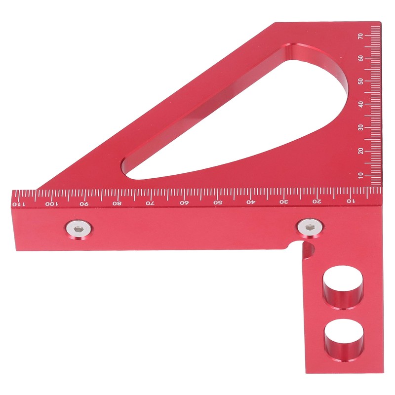 Layout Miter Gauge Aluminium Alloy 45 90 Degree Measuring Scribing