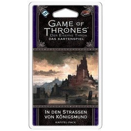 Fantasy Flight Games FFGD2380 -In den Straßen von Königsmund - Der Eiserne Thron - Das Kartenspiel 2. Edition - Deutsch