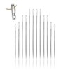 BIUTEFOR Hand Sewing Needles, Round Needles, Set of 12, For