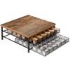 Coffee Pod Holder for K Cup Holder Drawer, 2 Tier