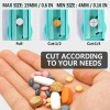 Johnbee Pill Cutter Splitter for Small and Tiny Pills, Larger