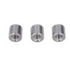 50Pcs Coupling Nut Round M4 Stainless Steel Rod Connector Nut