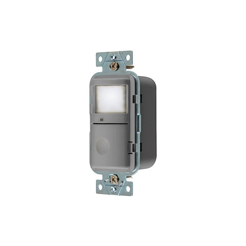 OCC/Vac Sensor,PIR,1200 sq ft,Gray