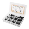 150Pcs Nylon Spacers Assortment Round Plastic for Screws Hardware Standoff