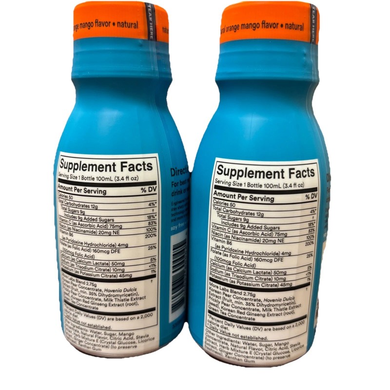 More Labs 2PK More Labs, Morning Recovery Drink Supplement, Orange