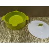 Tupperware UNIQUE Beautiful New Micro-steamer Tortilla Keeper 1 1/2QT Lime