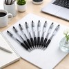 50pcs 0.5mm Fast Dry Retractable Gel Ink Ballpoint Pens with