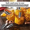 15 PCS Corn on The Cob Skewers, Stainless Steel Sweetcorn