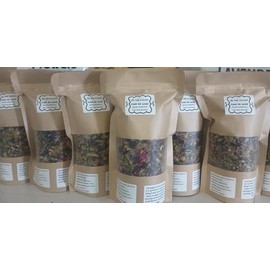 In the Clouds Funk Be Gone Organic Loose Leaf Herbal Tea for Anxiety Relief, Stress, Depression, Mood Balance, Natural Calming Blend