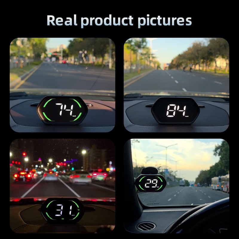 SinoTrack Universal GPS Speedometer, Car HUD Display with Large Screen