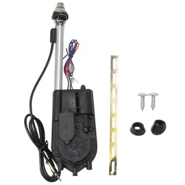 KUNLONGSKY Universal Electric Power Automatic Antenna Car SUV AM & FM Radio Mast Aerial 12V, 511610