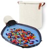 SAM AND MABEL XXL Toy Storage Organizer with Play Mat