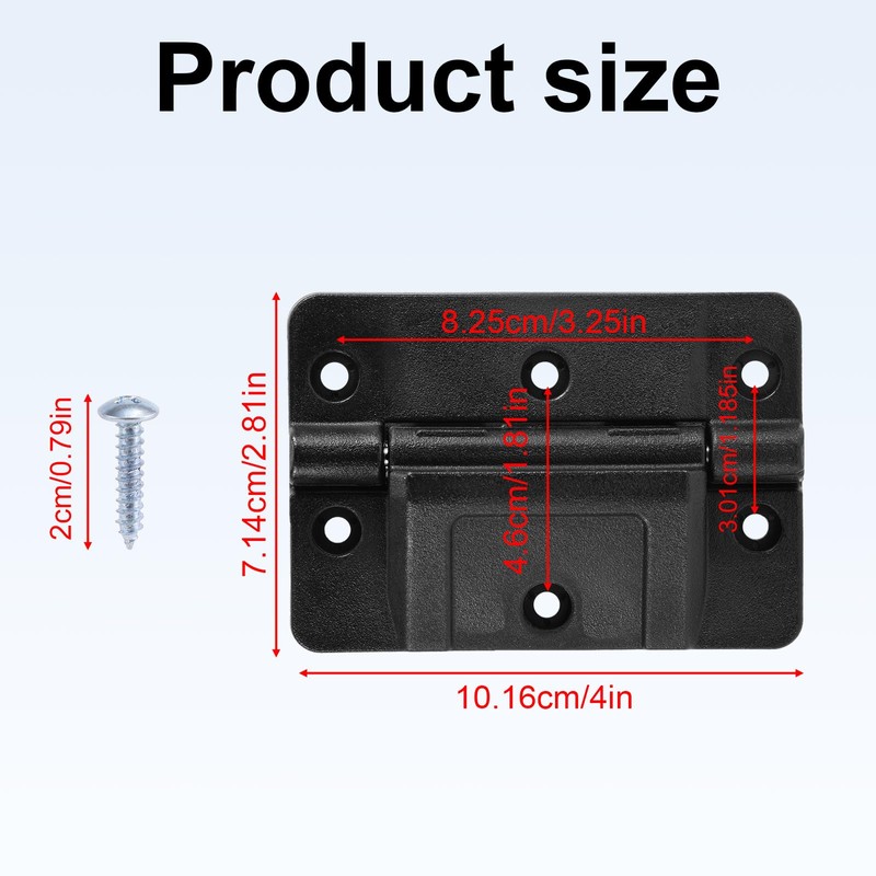 BOXOB 1 Pcs Cooler Hinges Replacement Compatible with Igloo 150-165