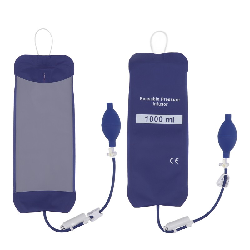 Pressure Infusion Bag 1000ml TPU Cloth Good Air Tightness Reusable