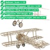 Sopwith Camel Slow Flyer Model Airplane Kit, Scale 1/20, Wingspan
