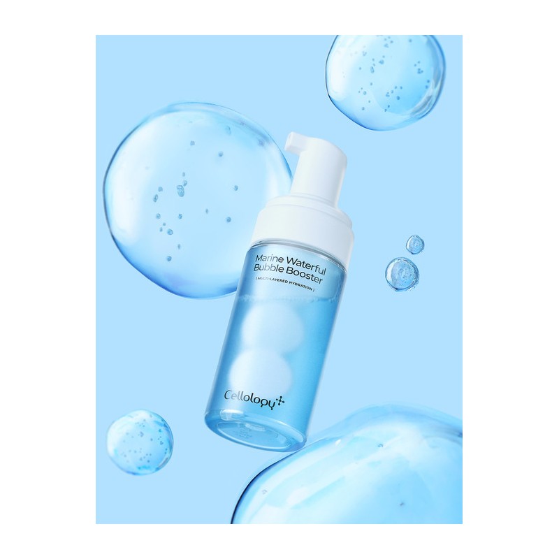Cellology [1 Second Moisture Glow Bubble Pack] Marine Waterful Bubble