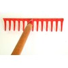 13-Tine Forged Bow Rake, Solid Aim Tools Garden Rake, Durable