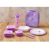 Nesting Snack Boxes, Set of 3 Including Straw Sipper, Tiny