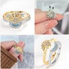 xinyee Sun and Moon Ring Set Stackable Women's Ring, Adjustable