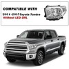 Headlights Assembly compatible with 2014 2015 Toyota Tundra Halogen Headlamp