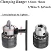 Mesee 1.5-13mm Capacity Drill Chuck Adapter Quick Change Converter with
