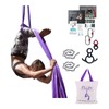 F.Life Aerial Silk Yoga Hammock- Hardware Kit Durable 10 Yards