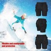 Snowboarding Protective Padded Shorts Skiing Hip Protector Padded Short for
