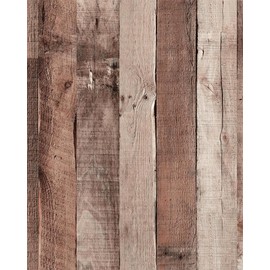 Yun-aeon Natural Wood-Cinnamon Wood Contact Paper Peel and Stick Wallpaper 17.3"x 80"Self Adhesive Removable Vintage Faux Wood Wall Paper Plank Shelf Home Decoration Kitchen Counter Cover Use