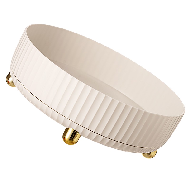 Rotating Spice Rack Round Versatile Sturdy Turntable Storage Container Organizer