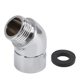 Handhold Shower Elbow Adapter 135 Degrees Shower Head Brass Elbow Adapter Shower Accessories G1/2in