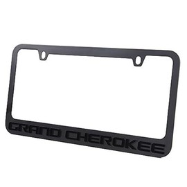West Coast Corvette / Camaro Jeep Grand Cherokee Stealth Blackout Marco de la Placa de Licencia