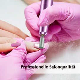 COSLUS Elektrische Nagelfräser für Gelnägel: 20000 u/Min Draht Einstellbare Geschwindigkeit and Drehrichtung Maniküre und Pediküre set