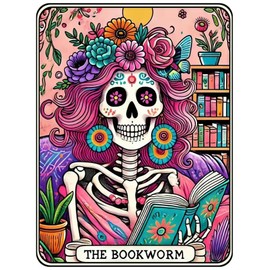 UCVJXDEM Skull Diamond Art Kits for Adults, 5D Skull Skeleton Diamond Painting Kits for Beginners,DIY Full Drill Diamond Dots Gem Art and Crafts, Home Wall Decor 12x16inch