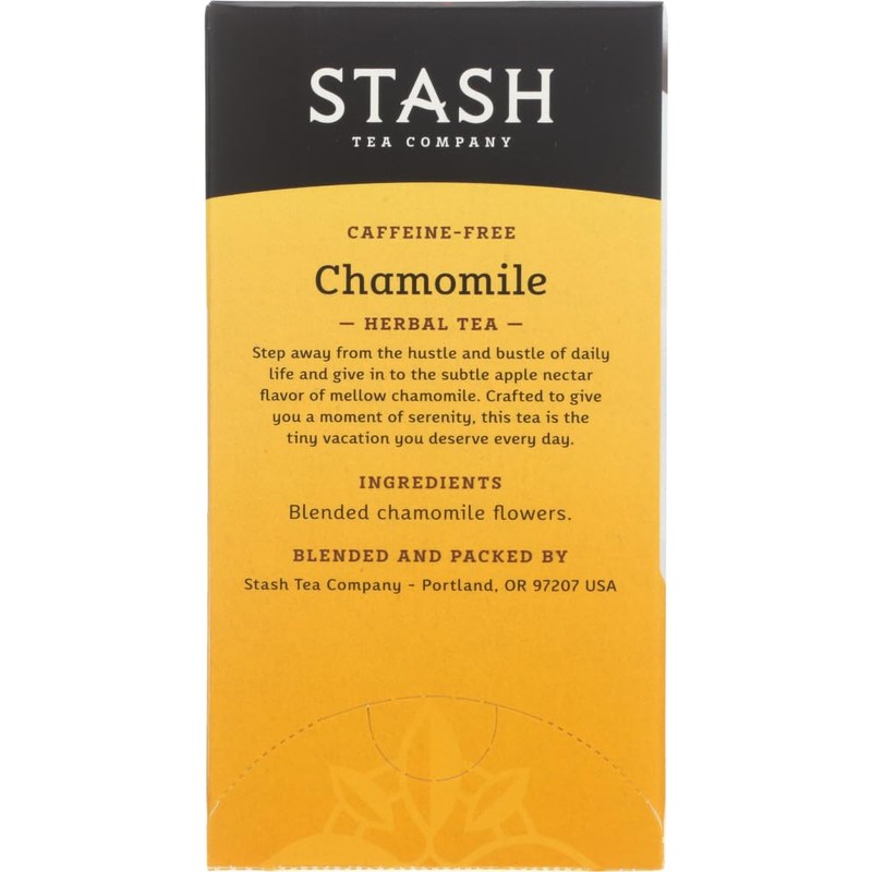 Stash Tea Company - Chamomile - Caffeine Free Herbal Tea
