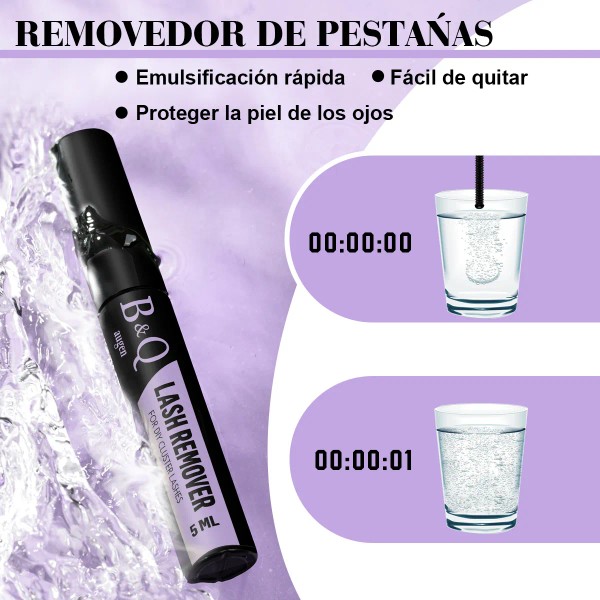 Kit De Extensiones De Pestañas 30D+40D BQlash Curvatura D 9-16mm