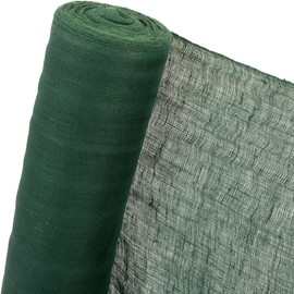 HaGa® Jute Fabric 250 g/m² in 1 m Width (Sold by the Metre) in Green - Plants Winter Protection Shade Fabric Jute Fabric