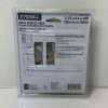 Everbilt 3-1/2" Satin Nickel 5/8" Radius Smooth Action Door Hinges,