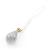 Barzaz Suikin Bell, Rooted Strap, Amulet, Bell, Water Drop, Silver,