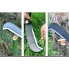 POWOBEST Clearing Sickle Weeding Sickle Heavy Gauge Hand Weeder Hand-held