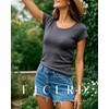 Ficerd Women's 3 Pack T Shirts Summer Casual Trendy Loose