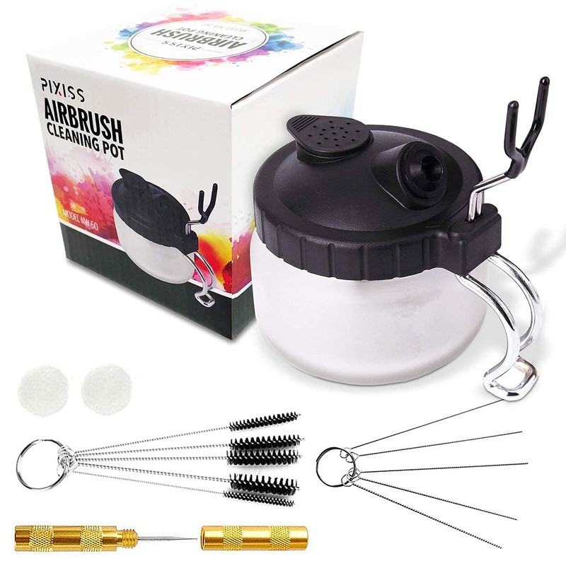 Airbrush Cleaner Kit With Brush Cleaner Solution - Ultimate Airbrush