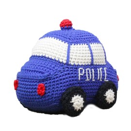 Hardicraft Crochet Kit for Making Your Own with Instructions and Material for Police Car, Approx. 14 cm