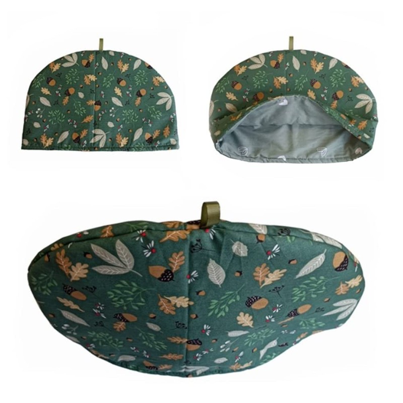 Vintage Tea Cozies, Nature Cotton Tea Pot Warmer, Teapot Dust