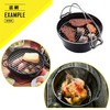 NANGOGEAR 11315(W24) Dutch Oven for 12 Inches, 18-8 Stainless Steel,