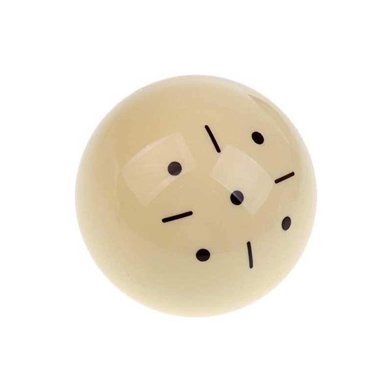 POFET Black Dot Mandun Large Billiard Practice Training Cue Ball