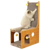 YEMOO YEMOO ?Cat Scratcher, Cat Scratching Board, L Shaped Vertical