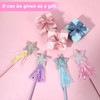 4 Pcs Princess Wand, Glitter Wand Princess Birthday Party Decorations